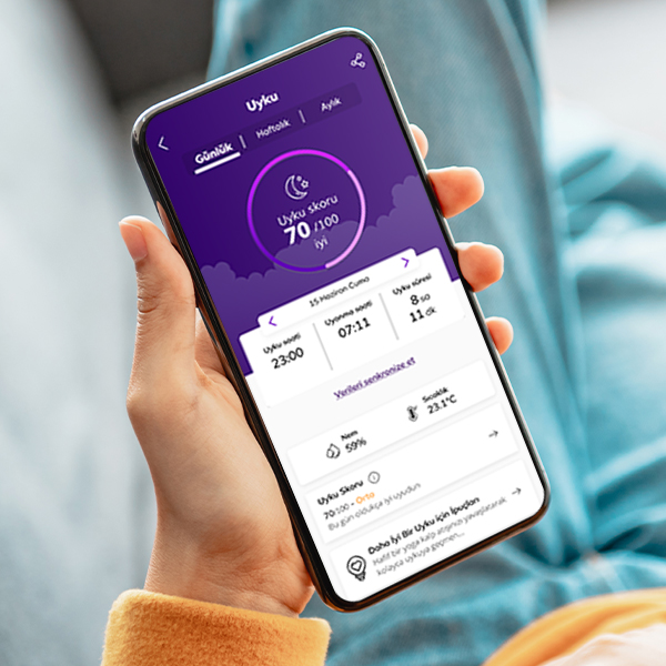 Vestel Akıllı Uyku Takip Bandı Uyku Skoru Özelliği