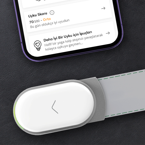 Vestel Akıllı Uyku Takip Bandı Uyku Tavsiyesi Özelliği