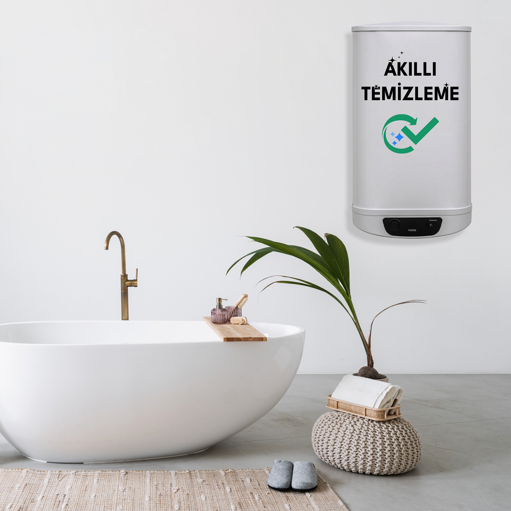 Vestel Termosifon Akıllı Temizlik Fonksiyonu Özelliği