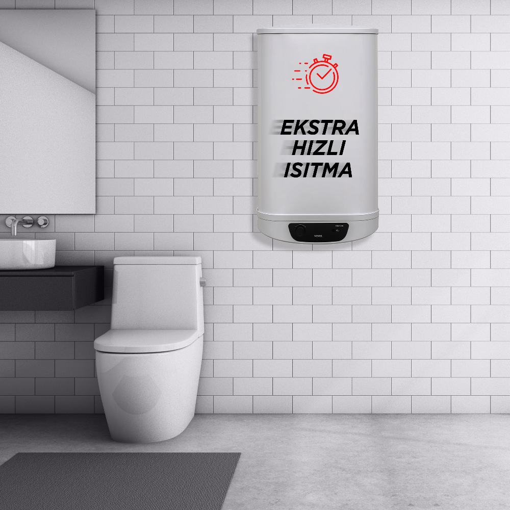 Vestel Termosifon Ekstra Hızlı Isıtma Özelliği